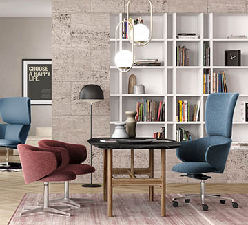 sillones de cuero para despachos de direccion y presidencia