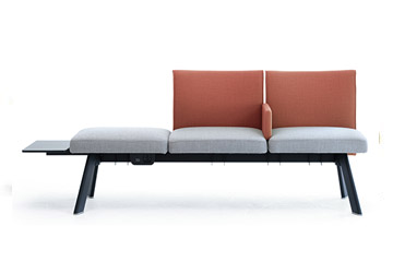 Banco modular para salones publicos open-space OLA