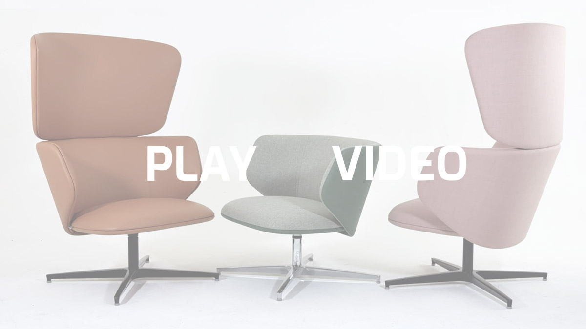 Sillon para lounge de gran relajacion, con mesita | Alise' lounge by Leyform